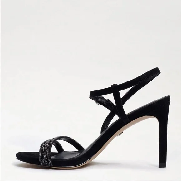 Sam Edelman Daisie Sandal in Black - Picture 3 of 5